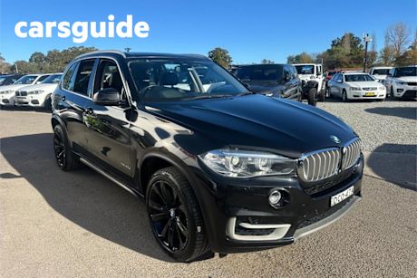 Black 2015 BMW X5 Wagon Xdrive 40D