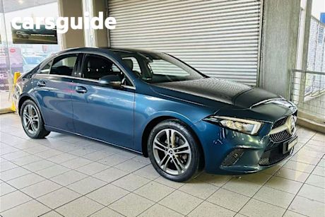 Blue 2019 Mercedes-Benz A180 Sedan