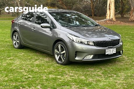 Grey 2017 Kia Cerato Sedan Sport