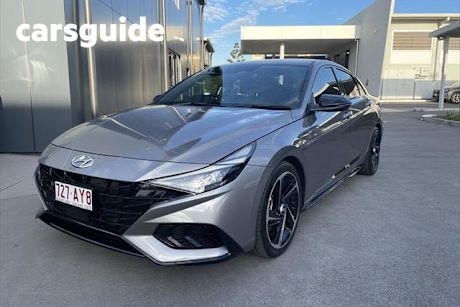 Grey 2020 Hyundai I30 Sedan N Line