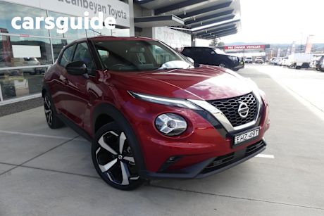 Red 2020 Nissan Juke Hatchback ST-L