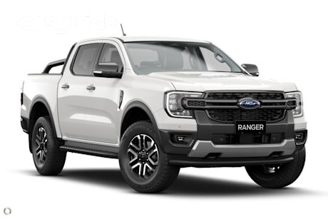 White 2025 Ford Ranger Double Cab Pick Up Sport 3.0 (4X4)