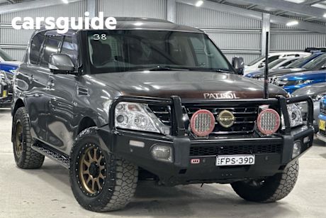Grey 2019 Nissan Patrol Wagon TI (4X4)