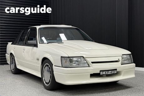 White 1985 Holden Commodore Sedan SS