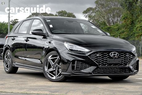 Black 2025 Hyundai I30 Hatchback N Line Mhev