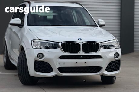 White 2016 BMW X3 Wagon Xdrive 20I