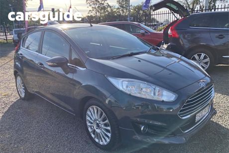 Grey 2015 Ford Fiesta Hatchback Sport