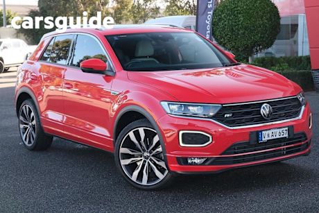 Red 2022 Volkswagen T-ROC Wagon 140TSI Sport