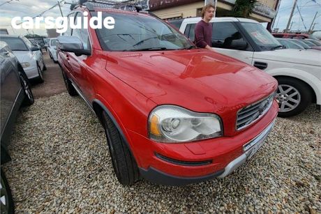 Red 2011 Volvo XC90 Wagon D5 R-Design