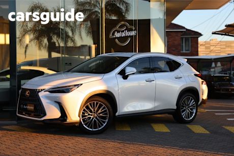 White 2024 Lexus NX350H Wagon Sports Luxury Hybrid 2WD