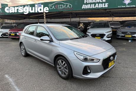 Silver 2019 Hyundai I30 Hatchback Active