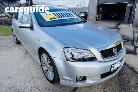 Silver 2015 Holden Caprice Sedan V (lpg)