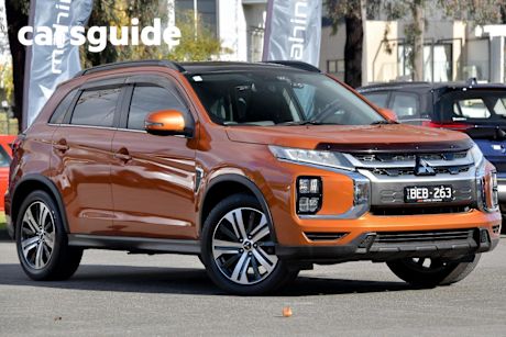 Orange 2019 Mitsubishi ASX Wagon Exceed (2WD)