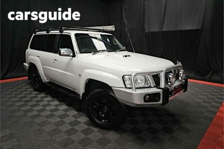 White 2007 Nissan Patrol Wagon ST (4X4)