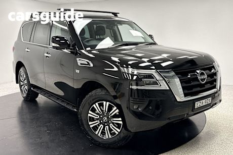 Black 2023 Nissan Patrol Wagon TI (4X4)