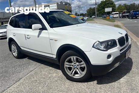 White 2008 BMW X3 Wagon 2.0D