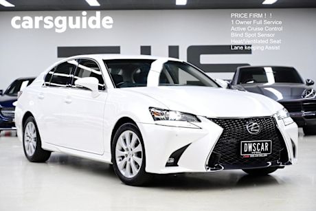 White 2016 Lexus GS200T Sedan Luxury