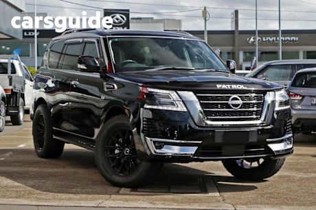 Black 2024 Nissan Patrol Wagon TI-L (4X4)