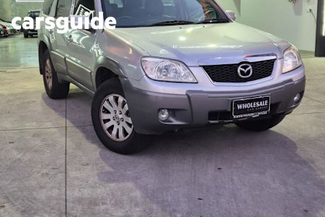 Silver 2006 Mazda Tribute Wagon Luxury