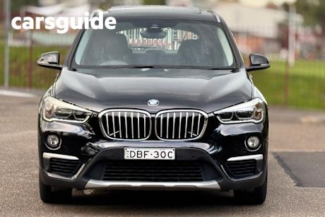 Black 2016 BMW X1 Wagon Sdrive 20I