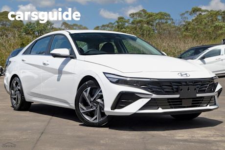 White 2024 Hyundai I30 Sedan Premium