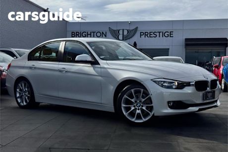 White 2014 BMW 320I Sedan