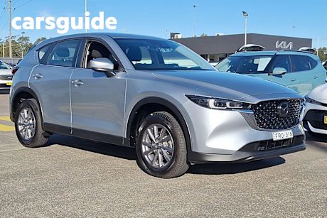 Silver 2023 Mazda CX-5 Wagon G25 Maxx Sport (fwd)