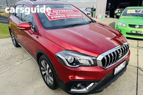 Red 2020 Suzuki S-Cross Wagon Turbo Prestige (2WD)