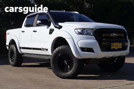 White 2018 Ford Ranger Dual Cab Utility XLT 3.2 (4X4)
