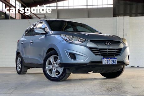 Blue 2011 Hyundai IX35 Wagon Active (fwd)