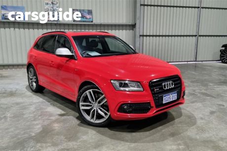 Red 2014 Audi SQ5 Wagon 3.0 TDI Quattro