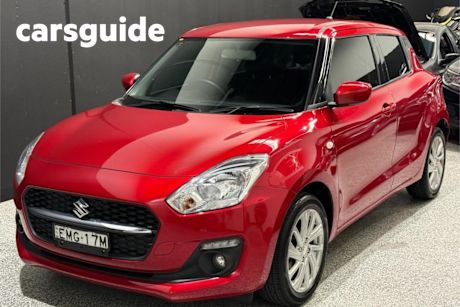 Red 2020 Suzuki Swift Hatchback GL Navi
