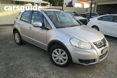Silver 2012 Suzuki SX4 Hatchback S