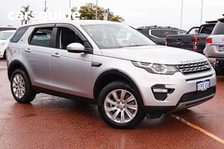 Silver 2016 Land Rover Discovery Sport Wagon SI4 SE 5 Seat