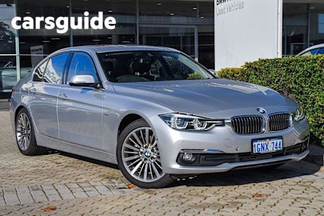 Silver 2018 BMW 320D Sedan Luxury Line