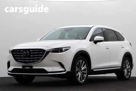 White 2022 Mazda CX-9 Wagon Azami (awd) LE
