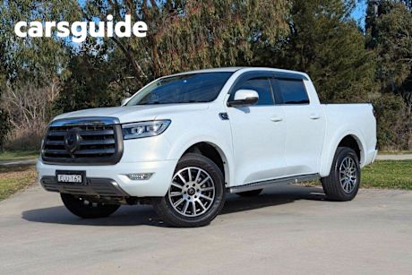 White 2022 GWM UTE Dual Cab Utility Cannon (4X4)