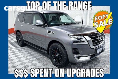 Grey 2020 Nissan Patrol Wagon TI-L (4X4)