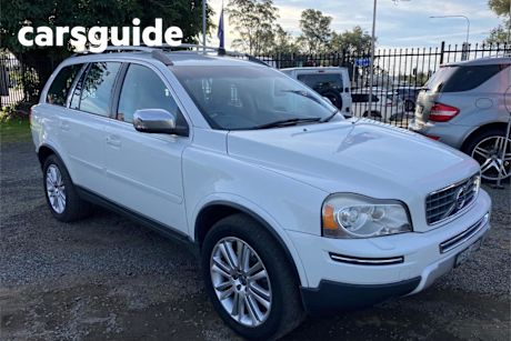 White 2011 Volvo XC90 Wagon D5 Executive