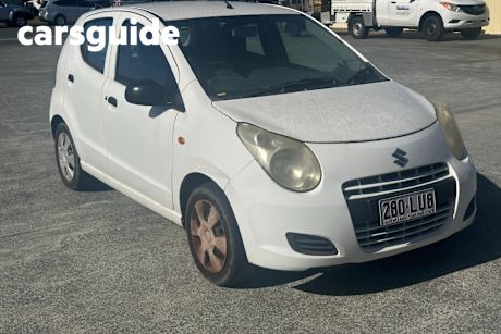 White 2010 Suzuki Alto Hatchback GL