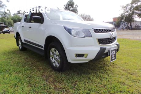 White 2016 Holden Colorado Crew Cab Pickup Ltz (4X4)