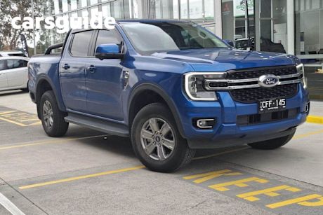 Blue 2022 Ford Ranger Double Cab Pick Up XLT 2.0 (4X4)