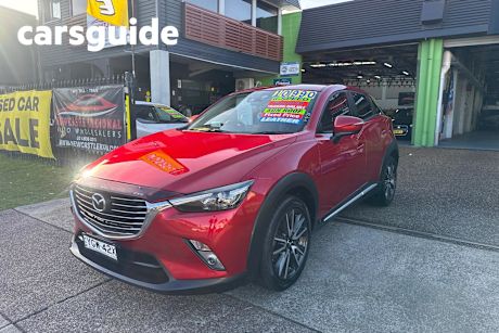 Red 2015 Mazda CX-3 Wagon Akari (fwd)