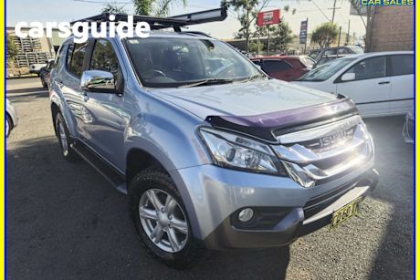 Blue 2015 Isuzu MU-X Wagon LS-T (4X4)
