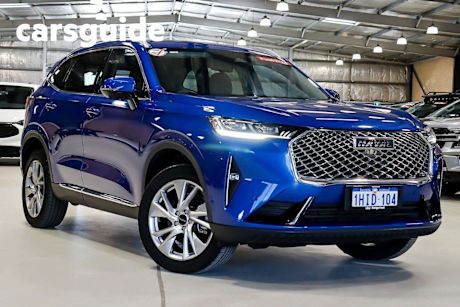 Blue 2021 GWM Haval H6 Wagon Ultra