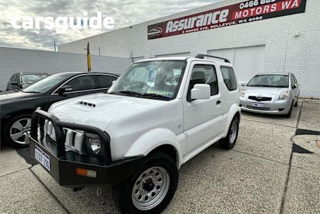 White 2013 Suzuki Jimny Wagon Sierra (4X4)