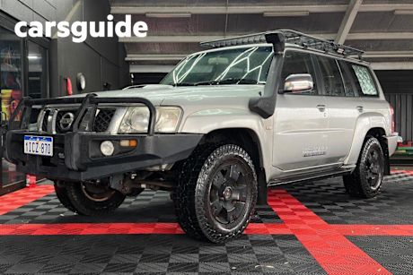 Silver 2011 Nissan Patrol Wagon ST (4X4)