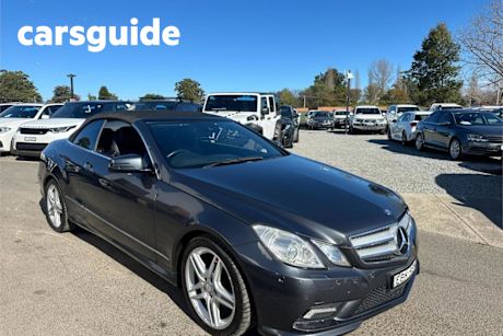 Grey 2010 Mercedes-Benz E350 Coupe Avantgarde