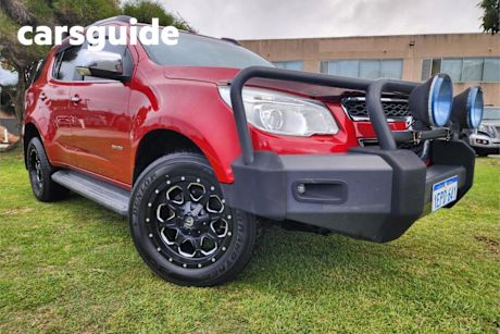 Red 2014 Holden Colorado 7 Wagon LTZ (4X4)