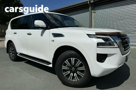 White 2019 Nissan Patrol Wagon TI (4X4)